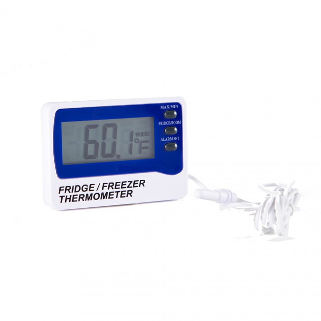 Fridge/Freezer Alarm Thermometer with Max/Min Function