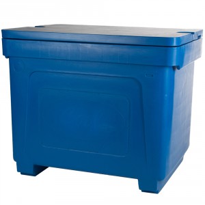 Vollum Blue Insulated Container with Stainless Steel Interior 48 Liter