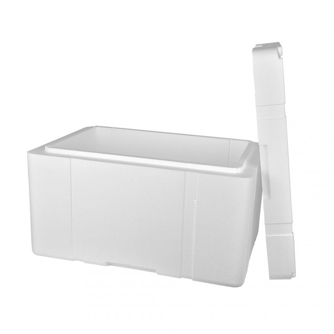 EXPANDED POLYSTYRENE BOX 37L FOR LONG TIME COLD CHAIN - THICKNESS 50MM