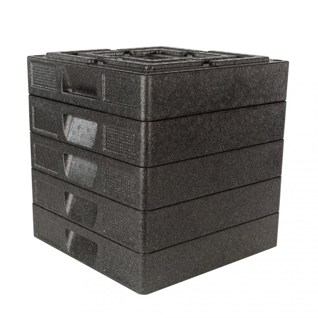 3 Piece LID FOR PIZZA Bale Container Transport Box gastrobox 60 x 40 gastlando 